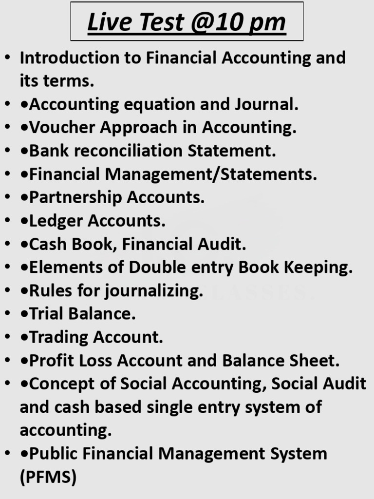 Comprehensive Guide to Financial Accounting | PDF | Debits And Credits ...