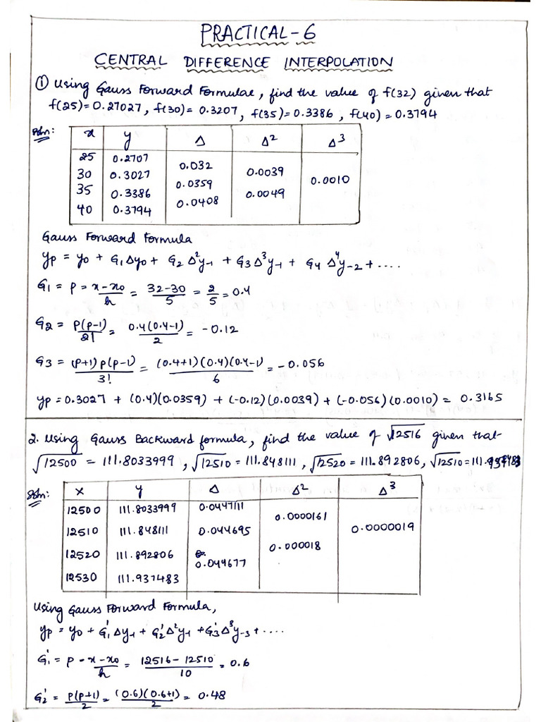 NA Practical 6 | PDF