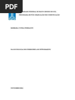 Resenha Sociologia Emissores Wolf