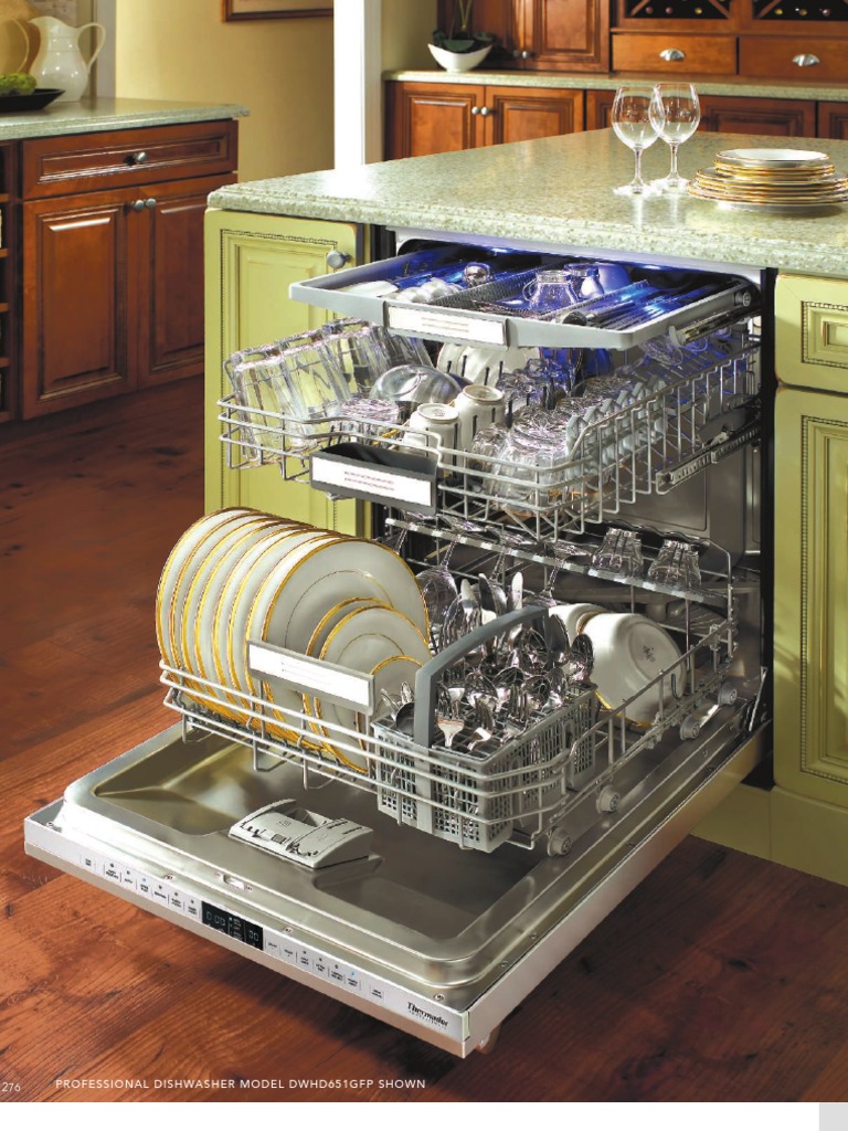 Thermador Design Guide Dishwashers PDF Dishwasher Mains Electricity