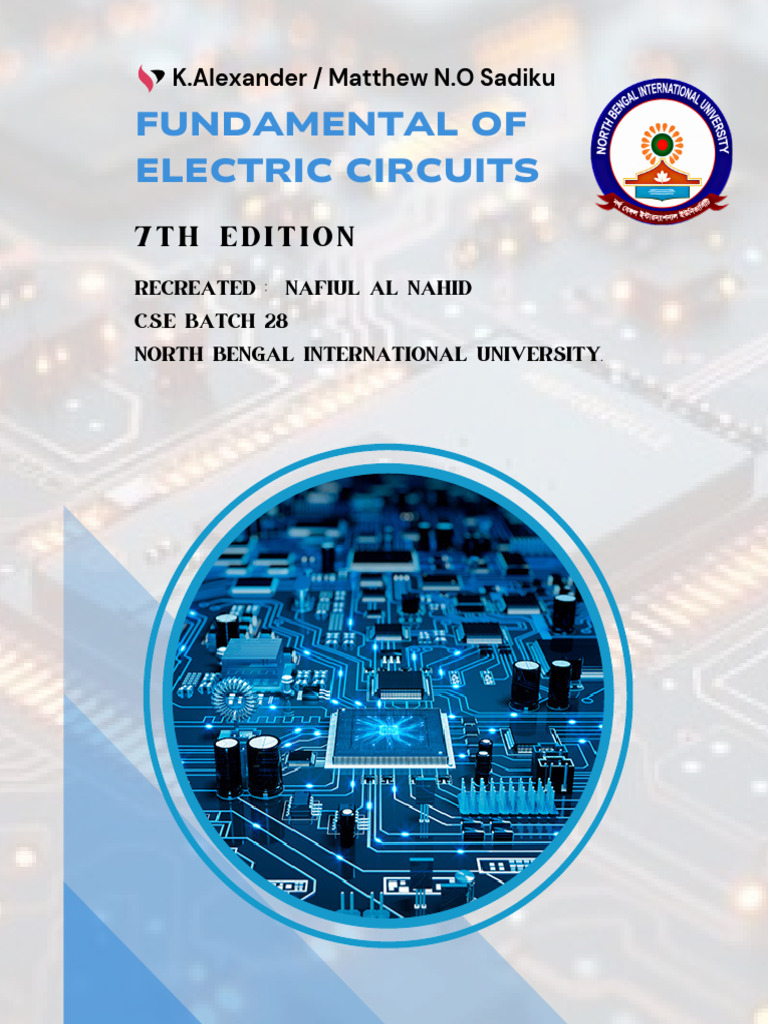Fundamental of Electric Circuits (Nahidcse28) | PDF