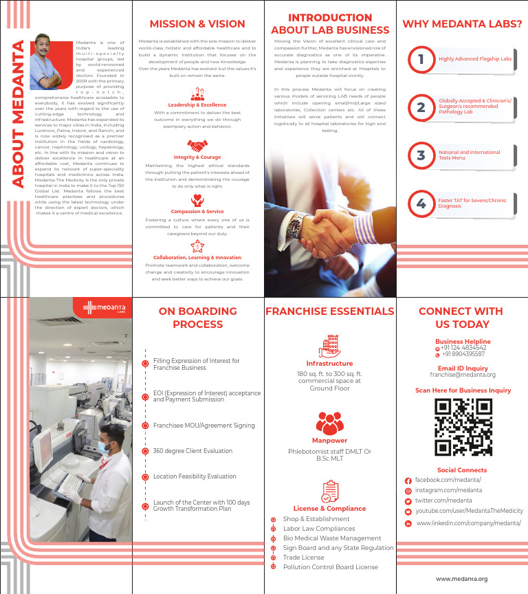 Medanta Hospital Franchise Overview | PDF | Hospital | Franchising