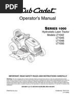Cub Cadet Lt1042 Manual Download