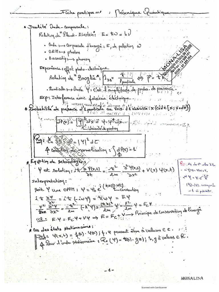 Physique Quantique | PDF