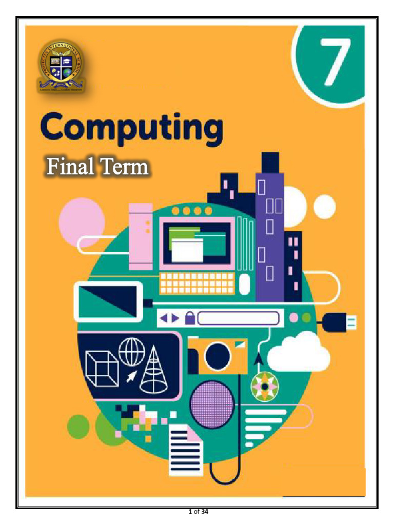Final Term Computer (2210) SR-II (RED) | PDF | Control Flow | Python ...