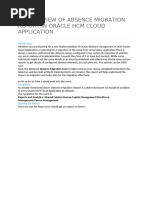 Employee-Absence Management Fusion HCM | PDF | Employment | Information ...