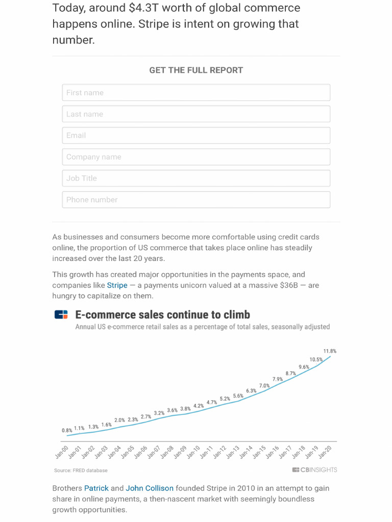 Stripe Business | PDF