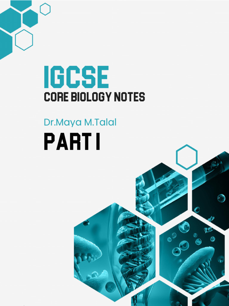 IGCSE Core Biology Notes by Dr. Talal | PDF