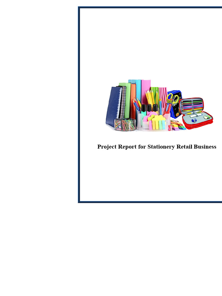 Stationery Retail Business Project Report | PDF