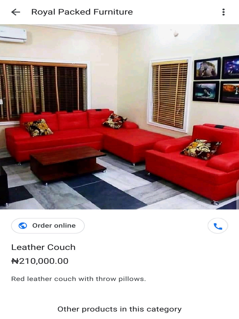 Leather Couch | PDF