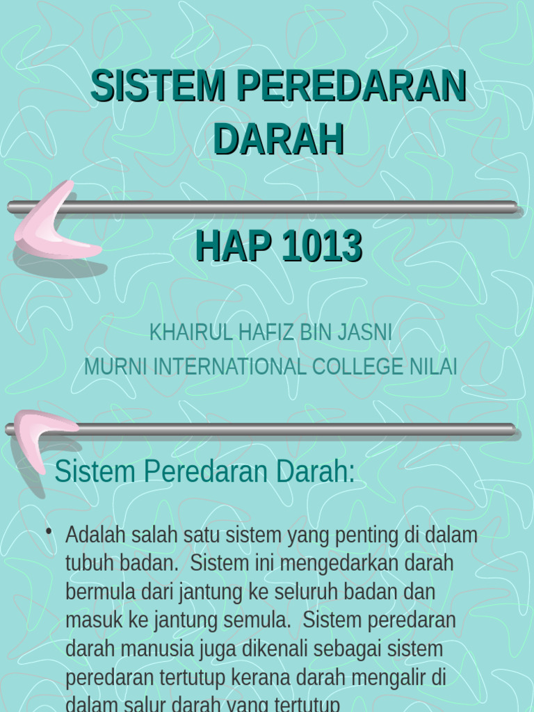 struktur dan fisiologi salur darah | PDF