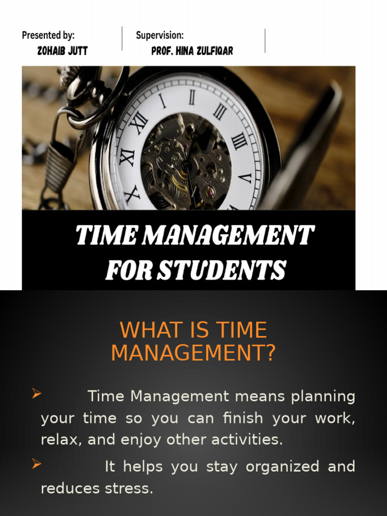 Time Management for Students Updated Okay | PDF | Time Management ...