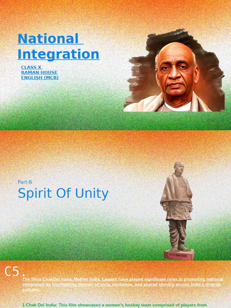 Films Promoting National Integration | PDF
