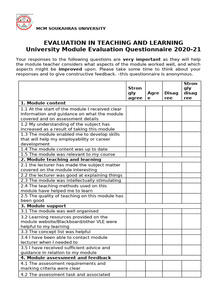 Evaluation Question For Beginners | PDF | Learning | Teaching Method