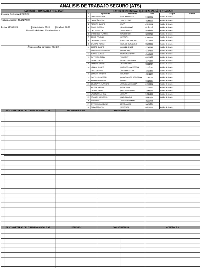 Modelo-de-ATS | PDF | Equipo | La seguridad