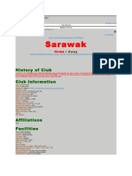 FM2012 Sarawak Team Guide