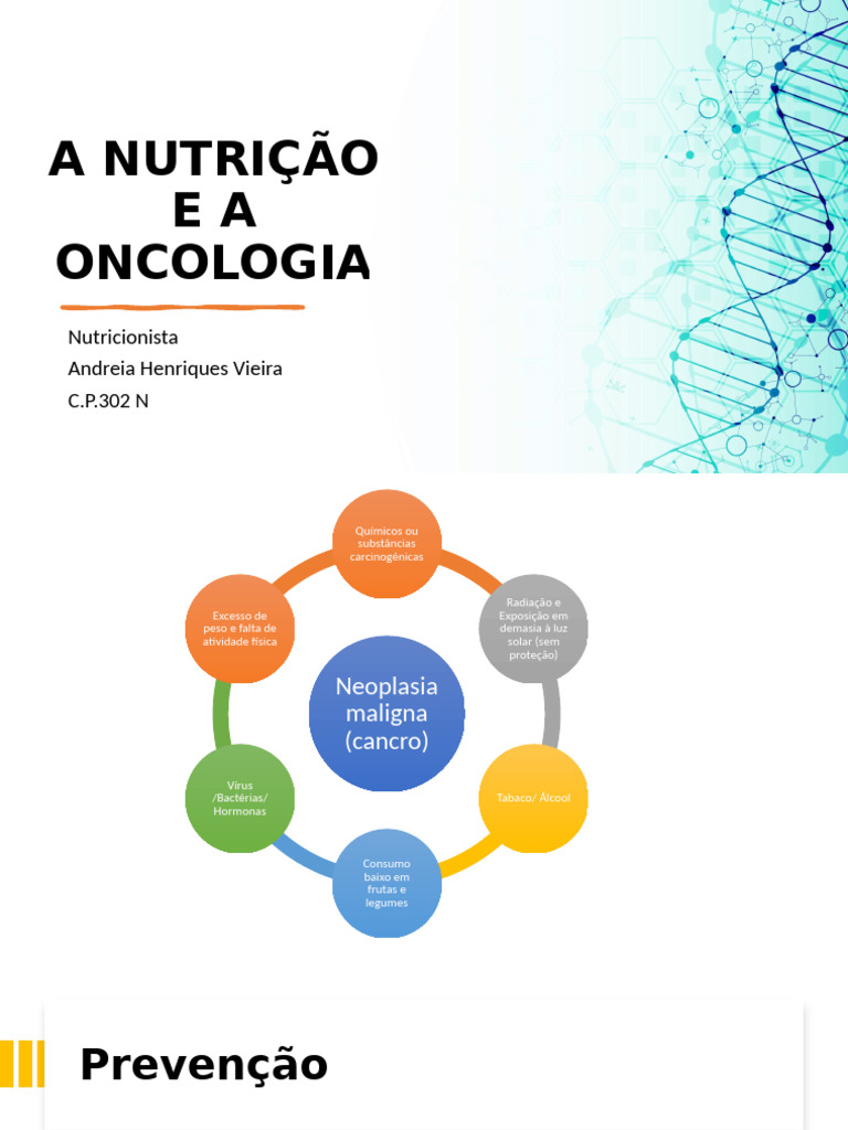 Nutrição e Oncologia: Guia Prático | PDF | Câncer | Carne