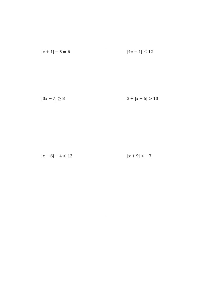 Absolute Value And Trigonometry Exercises Pdf