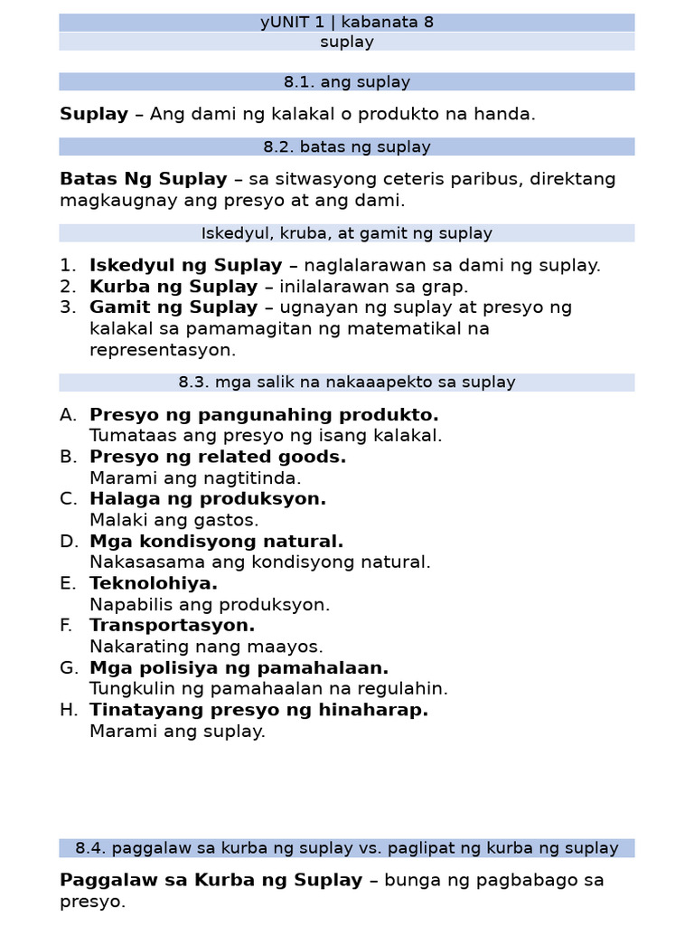 SUPLAY | PDF
