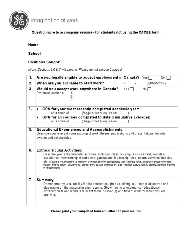 GE Management Program | PDF
