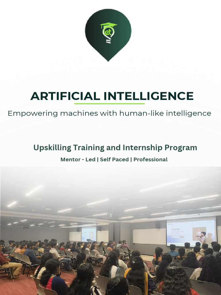 AI Training and Internship Program | PDF | Artificial Intelligence ...