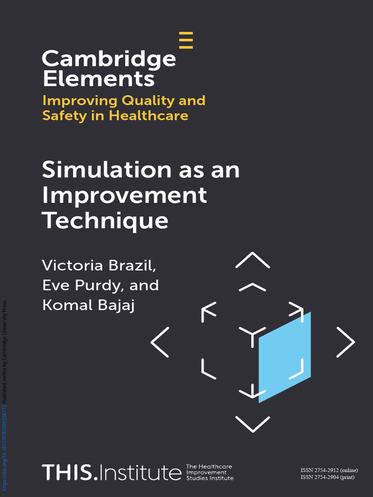 Simulation As An Improvement Technique | PDF | Simulation | Health Care