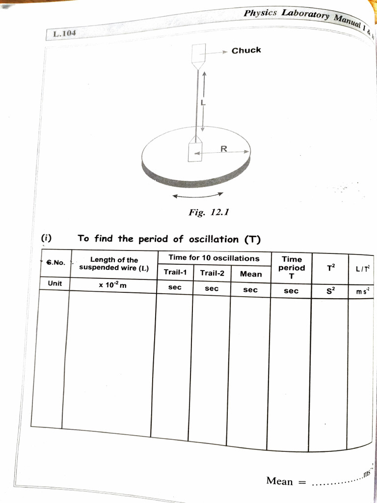 Physics Experiment Nu 6 | PDF | Pendulum | Mechanics