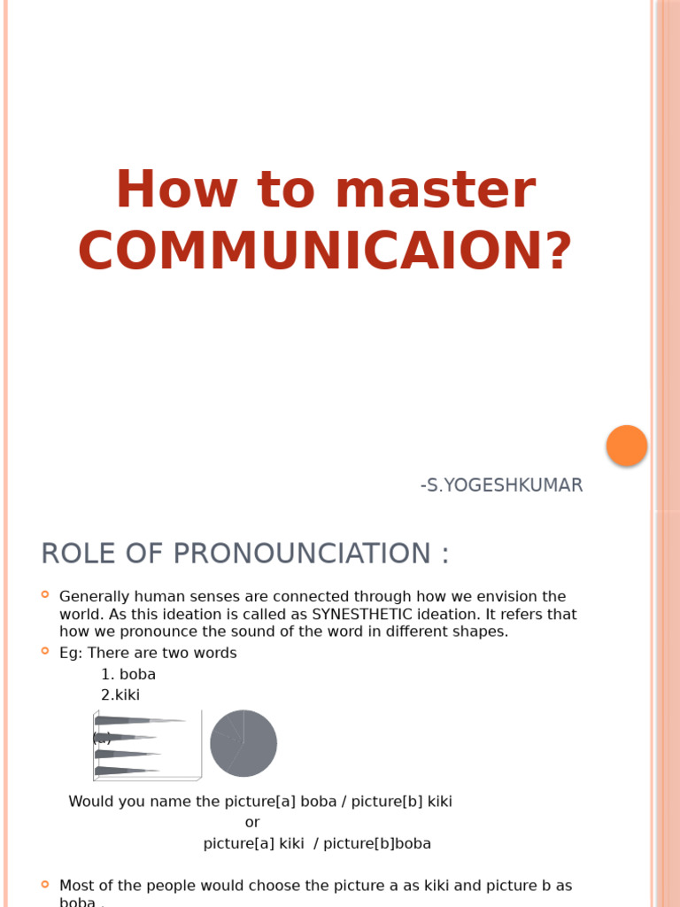 Master Communicaion Skill | PDF