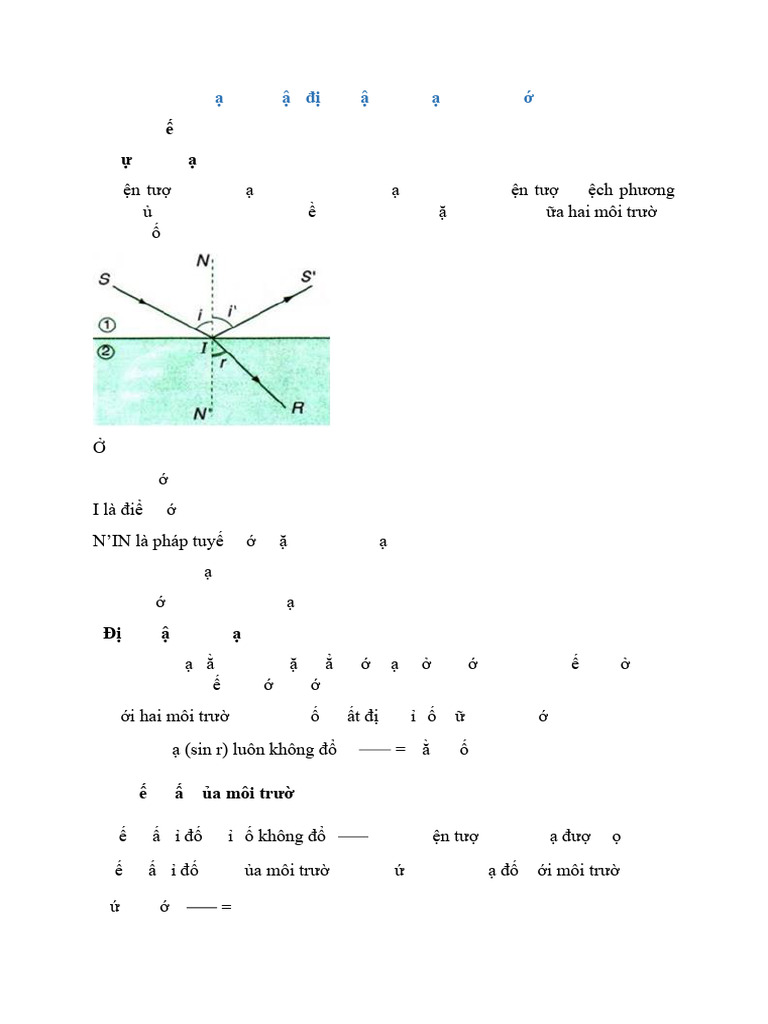 Bai tap ap dung dinh luat khuc xa anh sang va cach giai vat ly lop 11 pdf