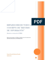 Reflexiones en Torno Al Concepto de Recursos de ion (Sergio Barbosa)