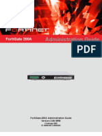 01 28008 0072 20050204 - FortiGate 200A - Administration - Guide