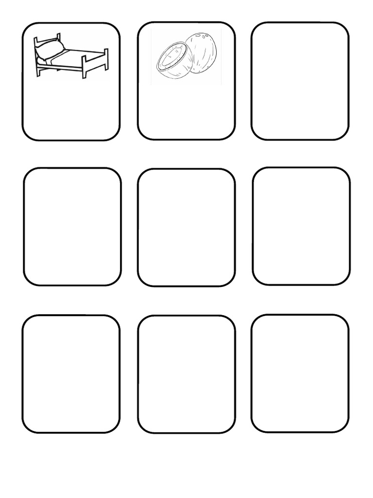 Tarjetas Sílabas | PDF