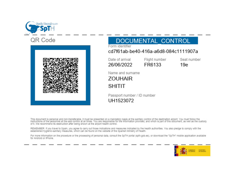 QR Code: Documental - Control | PDF