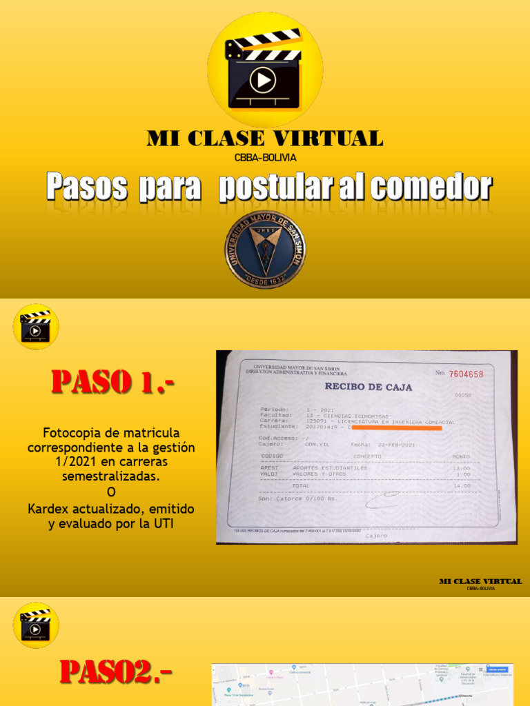 Proceso para Beca Comedor 2021 | PDF
