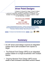 S.S. Yu Et Al - HIF Driver Point Designs