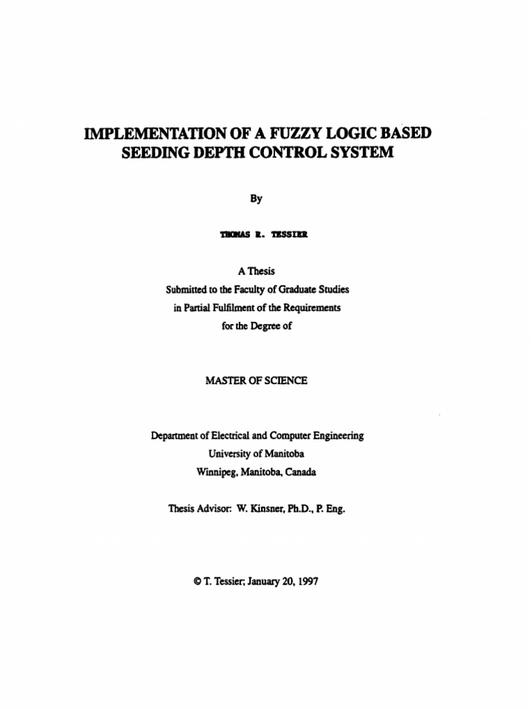Implementation of A Fuzzy Logic Based Se | PDF | Actuator | Digital ...