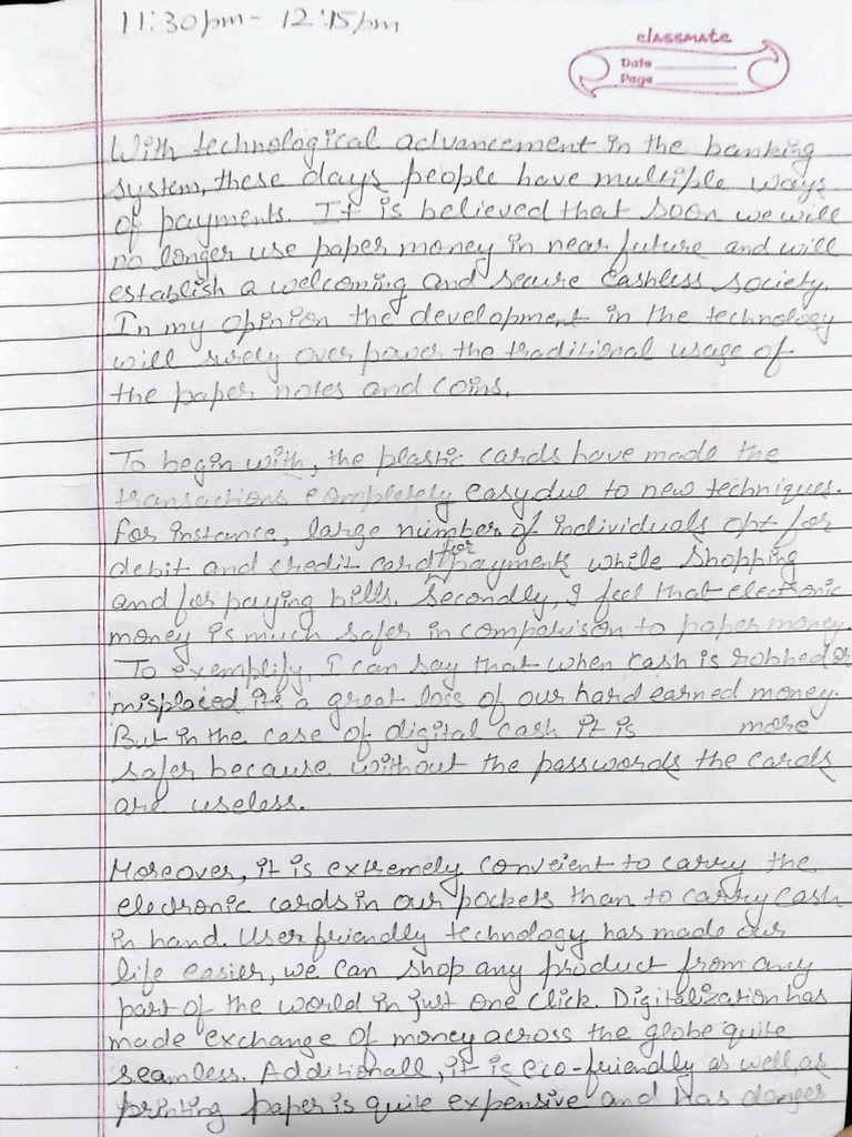 Banking System - Ielts Sample Essay | PDF