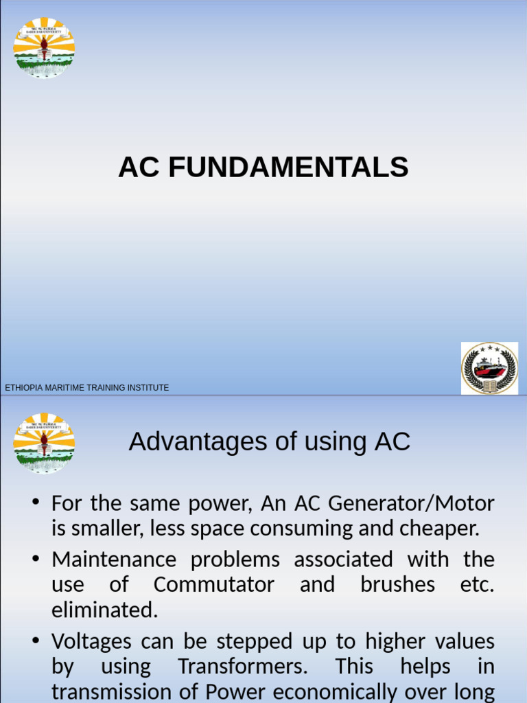 6.AC FUNDAMENTALS(24) | PDF | Electrical Impedance | Alternating Current