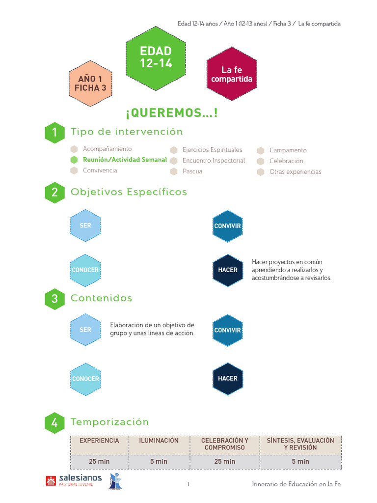 Año 4 Ficha 4 | PDF