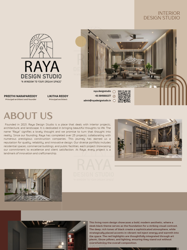 Raya Design Studio: Innovative Interiors | PDF | Minimalism