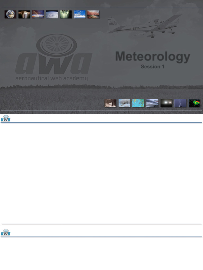 Comprehensive Meteorology Overview | PDF | Atmosphere Of Earth ...