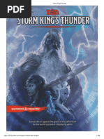 Storm King's Thunder Overview | PDF | Home & Garden | Technology