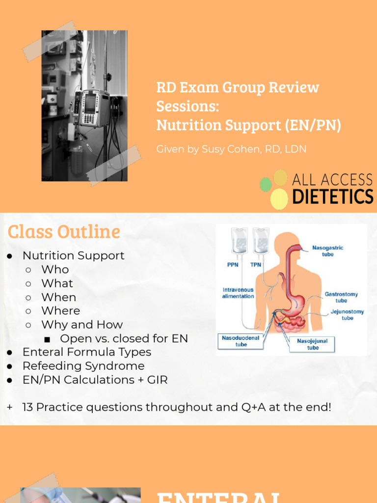 Enteral and Parenteral Nutrition | PDF | Diarrhea | Nutrition