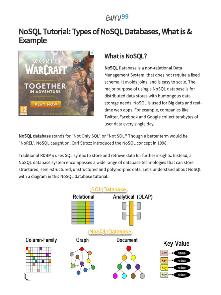 2) NoSQL | PDF