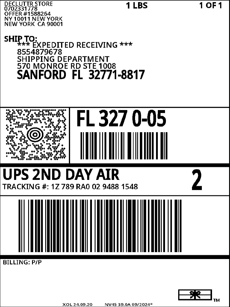Ups Label | PDF