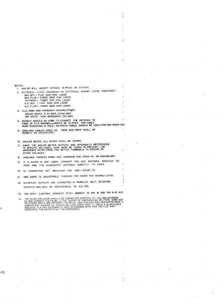 Bendix King KNS 80 2 | PDF