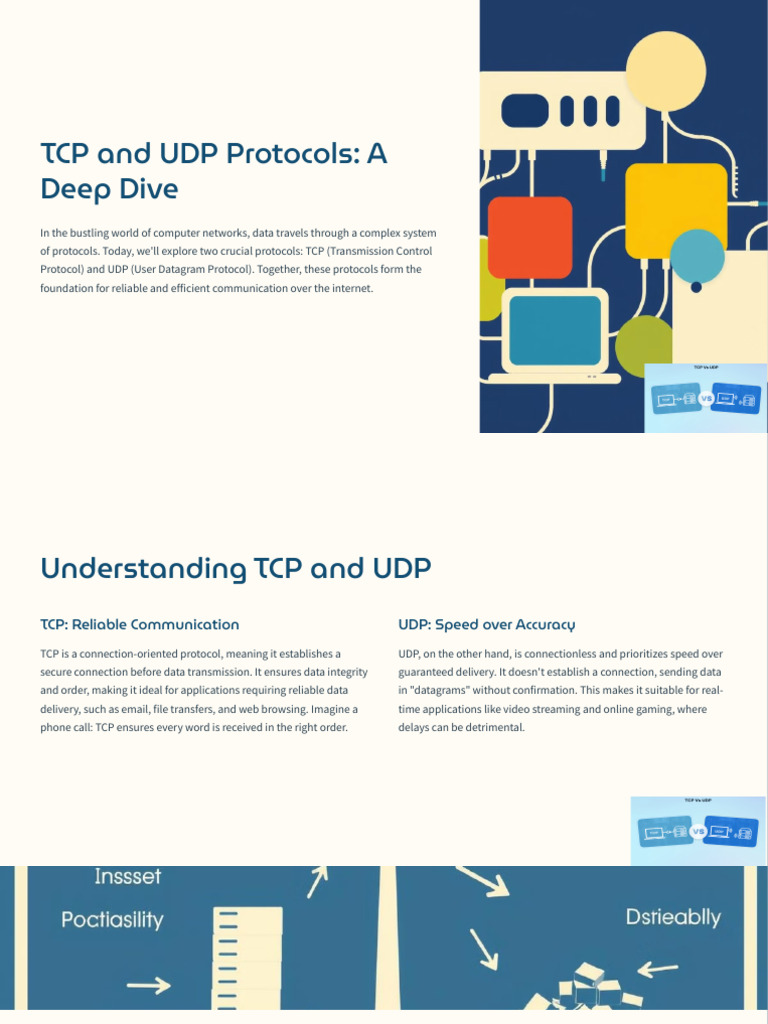 TCP-and-UDP-Protocols-A-Deep-Dive2.0 | PDF