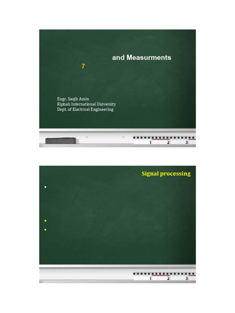 Digital Signal Processing Overview | PDF | Analog To Digital Converter ...