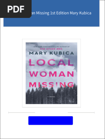 Local Woman Missing 1st Edition Mary Kubica all chapter instant download