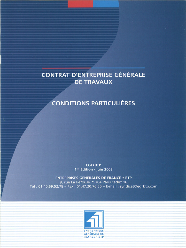 Contrat Eg CP | PDF